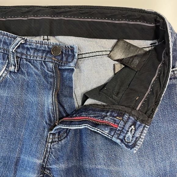 MEXX men’s Size 30x32 straight slim fit low waist slim leg faded blue‎ jeans - Picture 7 of 11